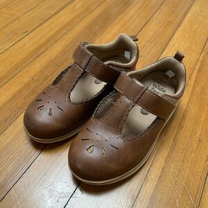 Stride Rite Brown Kids Dress Shoes